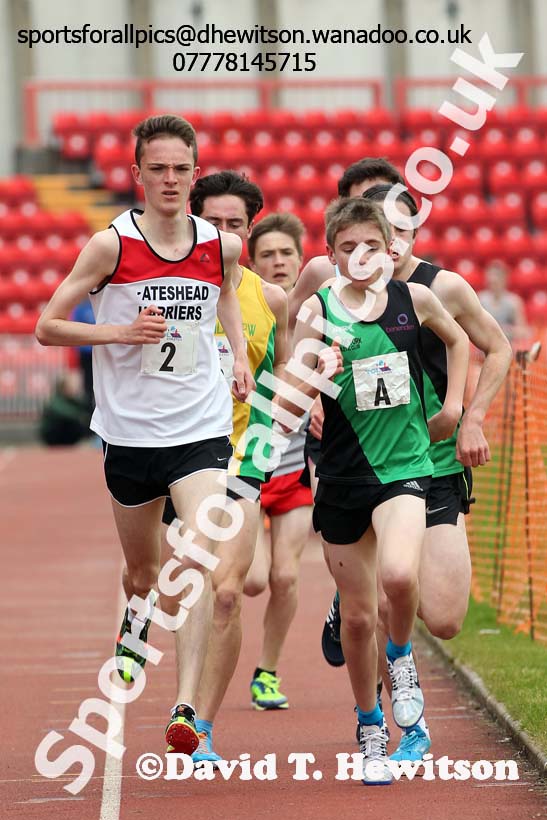 Mens under-20s and 17s, UK Under-20/17s Youth Development League, Gateshead Stadium. Photo: David T. Hewitson/Sports for All Pics